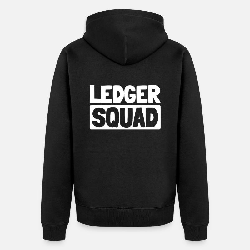 Av Techniker Kader - Unisex Premium Bio Zip Hoodie - Schwarz