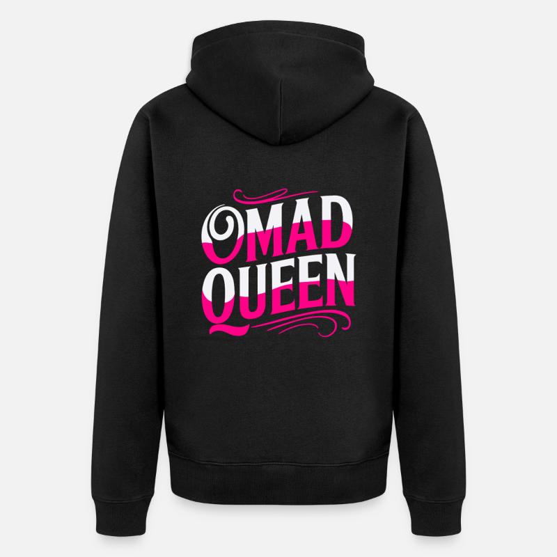 Intervallfasten Intermittierendes Fasten - Unisex Premium Bio Zip Hoodie - Schwarz