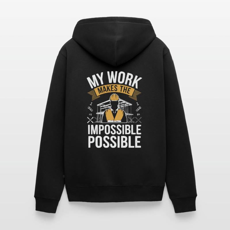 Structural Engineer Job Structural Engineering Unisex Premium Organic Zip Hoodie