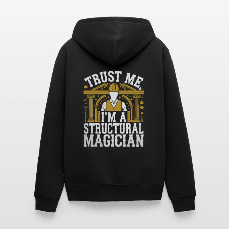 Structural Engineer Job Structural Engineering Unisex Premium Organic Zip Hoodie