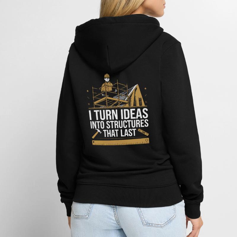 Structural Engineer Job Structural Engineering Unisex Premium Organic Zip Hoodie