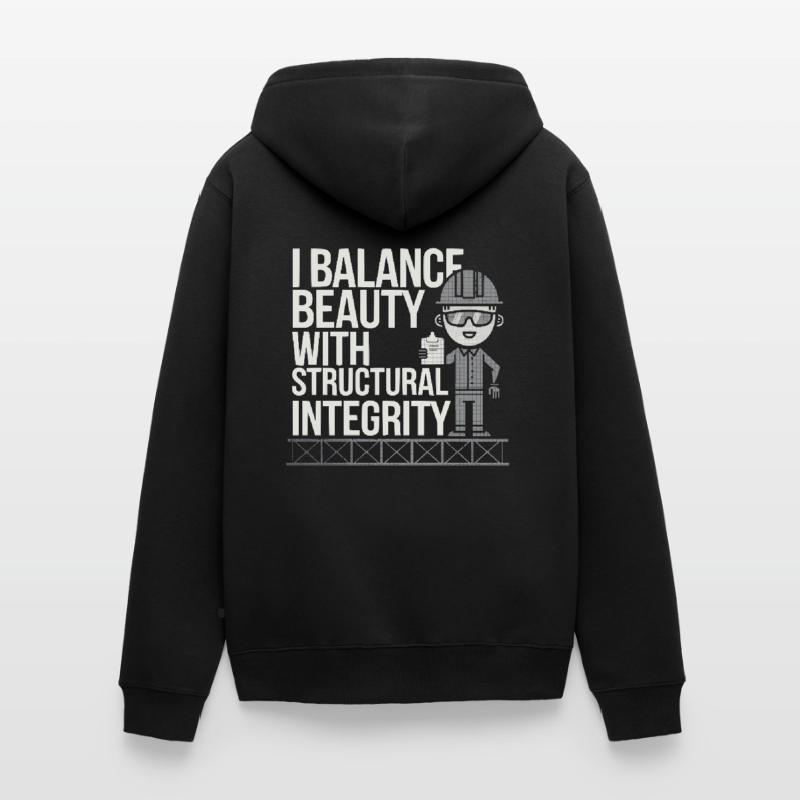 Structural Engineer Job Structural Engineering Unisex Premium Organic Zip Hoodie