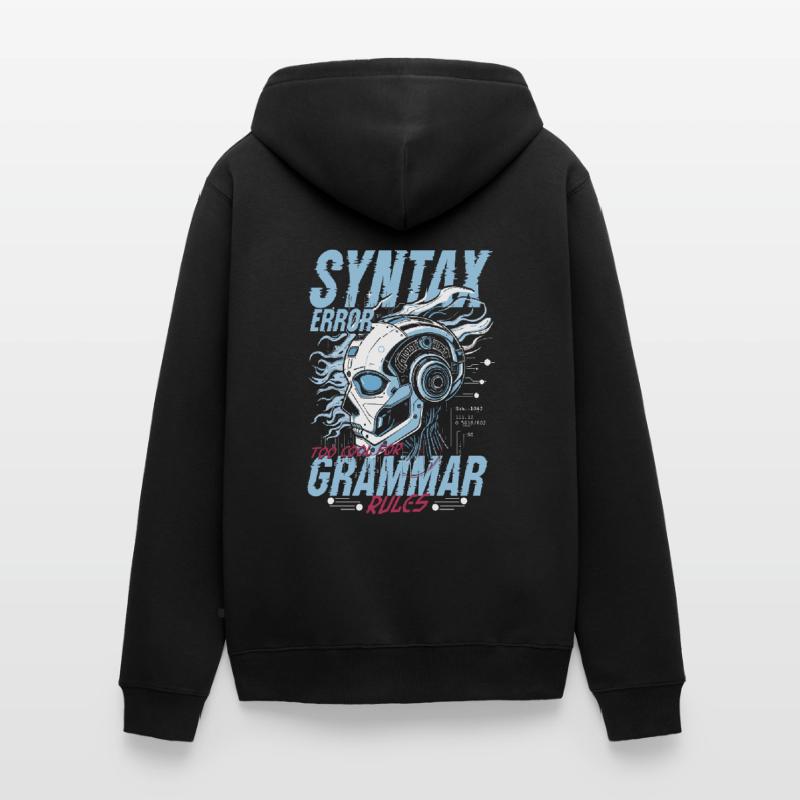 Computational Linguist Syntax Error Unisex Premium Organic Zip Hoodie