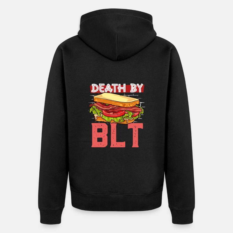 Mort par BLT - Veste à capuche bio Premium Unisexe - noir