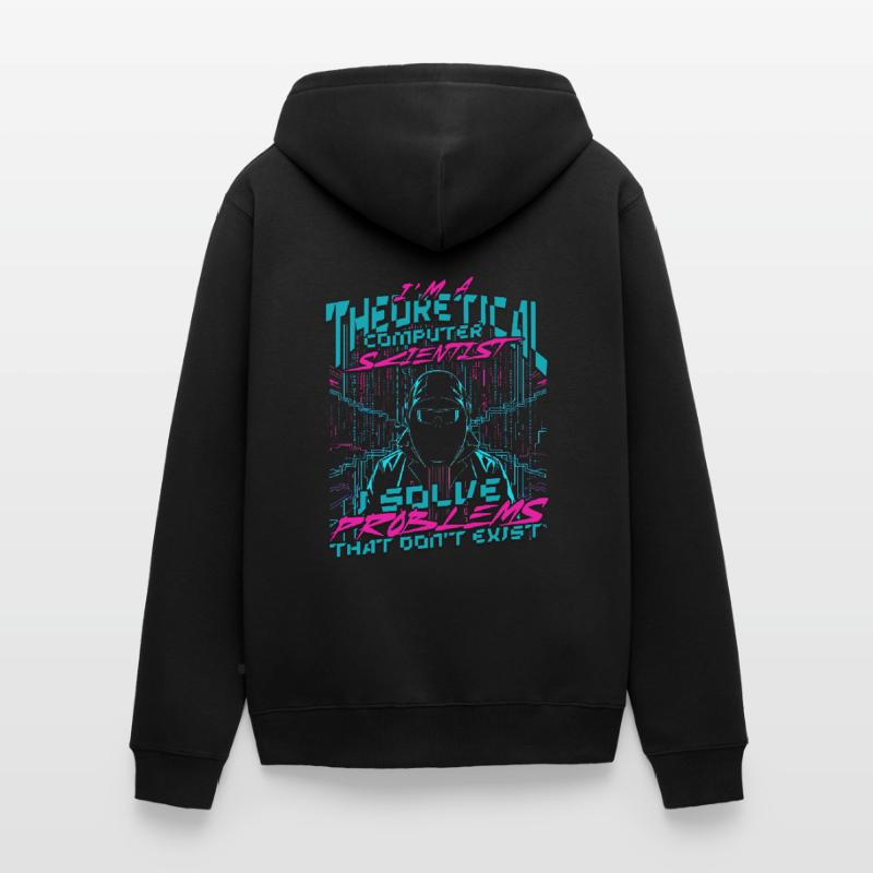 Informatiker I Solve Problems What Don't Exist Unisex Premium Organic Zip Hoodie