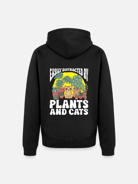 Gardening Horticulture Gardener - Unisex Premium Organic Zip Hoodie - black