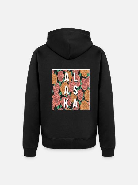 Alaska - Veste à capuche bio Premium Unisexe - noir