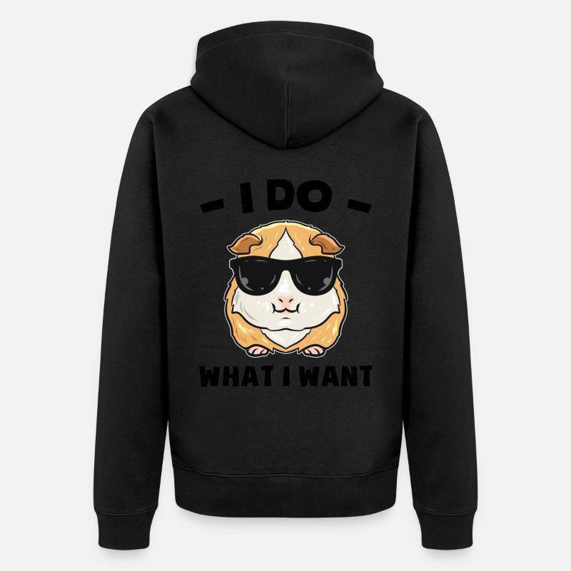 Cobaye - Veste à capuche bio Premium Unisexe - noir