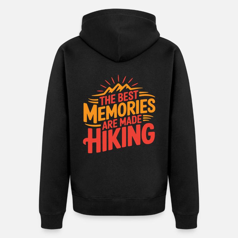 Errer - Veste à capuche bio Premium Unisexe - noir