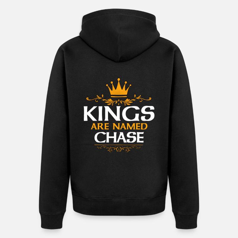 Chasser - Veste à capuche bio Premium Unisexe - noir