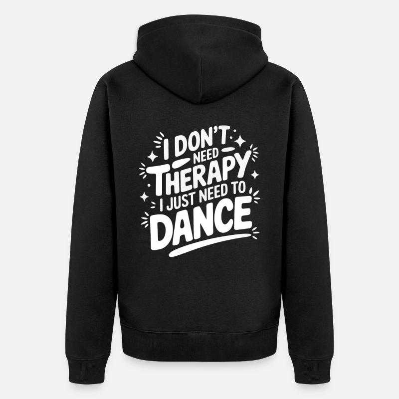Dansant Danseurs Dansant - Veste à capuche bio Premium Unisexe - noir