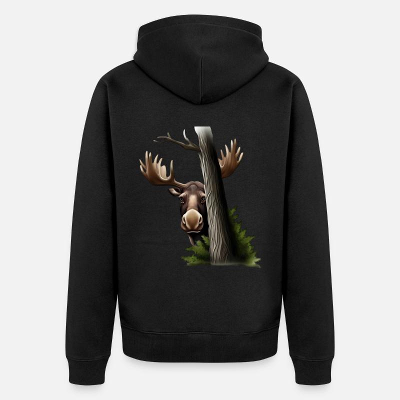 Cache-cache : Orignal - Veste à capuche bio Premium Unisexe - noir