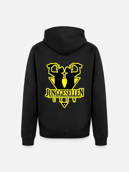 Bachelor Crew Jga Drinking - Unisex Premium Organic Zip Hoodie - black