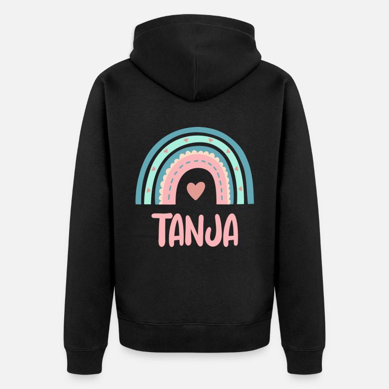 Tanja Nom Rainbow Baby - Veste à capuche bio Premium Unisexe - noir