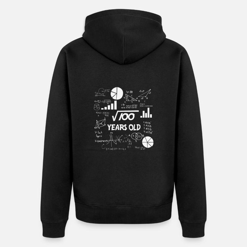 10 ans - 10 ans - Veste à capuche bio Premium Unisexe - noir
