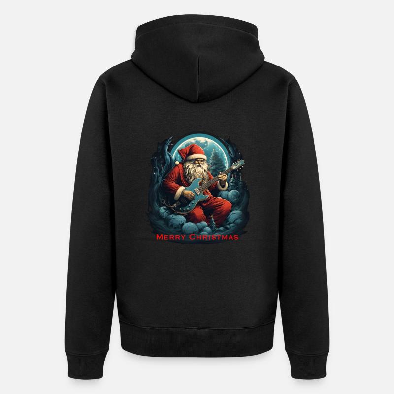 Joyeux Noël - Veste à capuche bio Premium Unisexe - noir