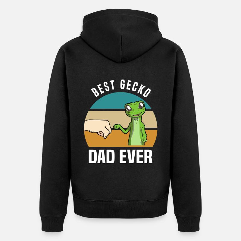 Gecko - Veste à capuche bio Premium Unisexe - noir