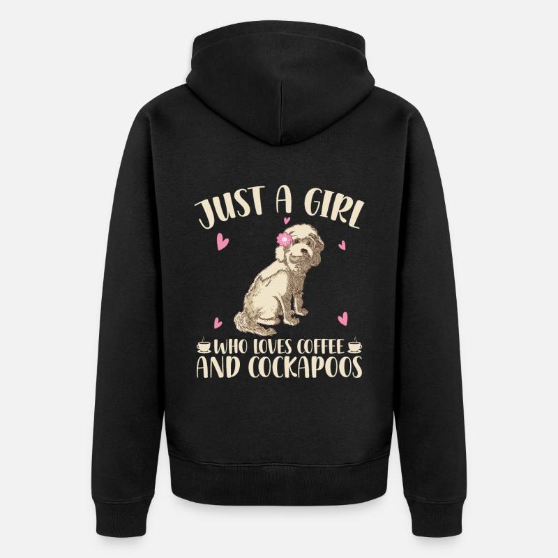 Cockapoo - Veste à capuche bio Premium Unisexe - noir