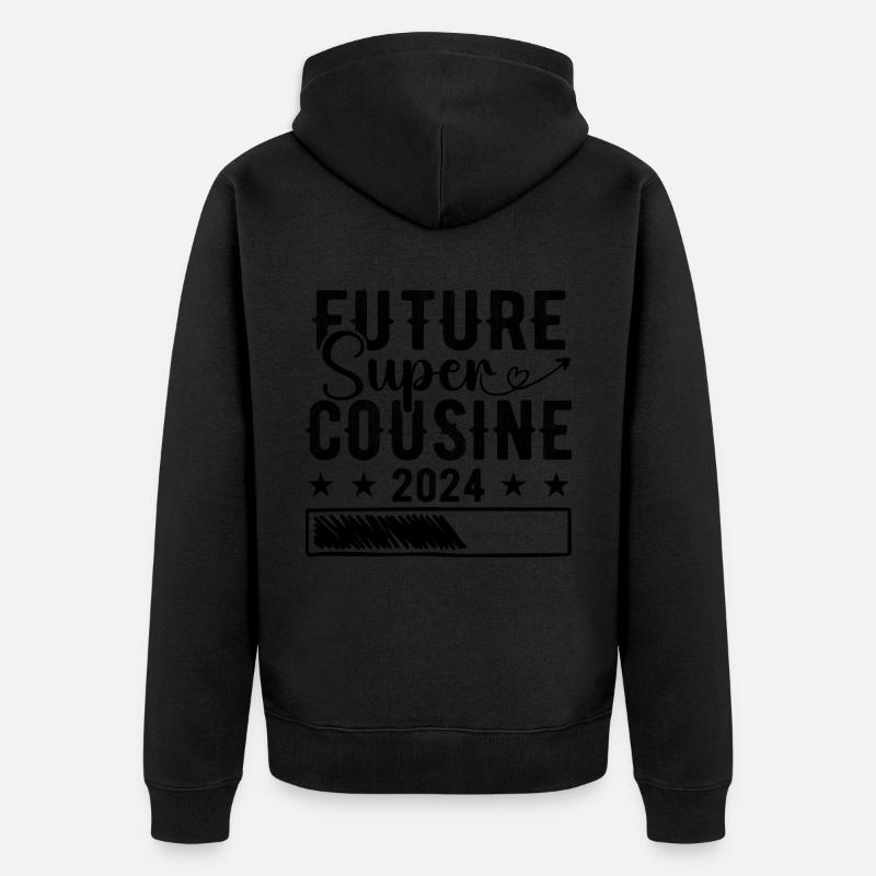 Future Super Cousine 2024 - Veste à capuche bio Premium Unisexe - noir