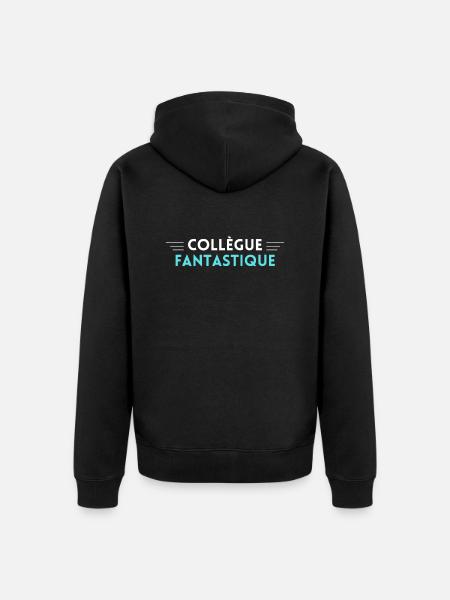 Collègue fantastique - Veste à capuche bio Premium Unisexe - noir