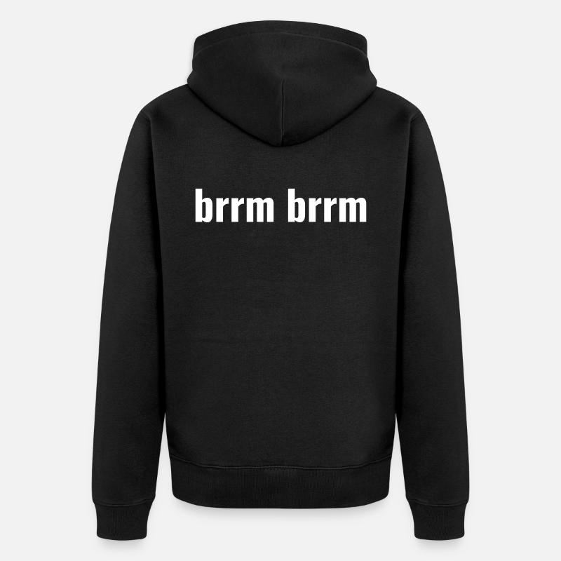 brrm brrm - Veste à capuche bio Premium Unisexe - noir