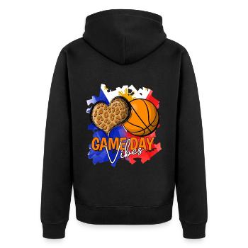 Philippines Filipino Flag Basketball I Cadeau - Veste à capuche bio Premium Unisexe - noir - Dos - Nico (187cm)