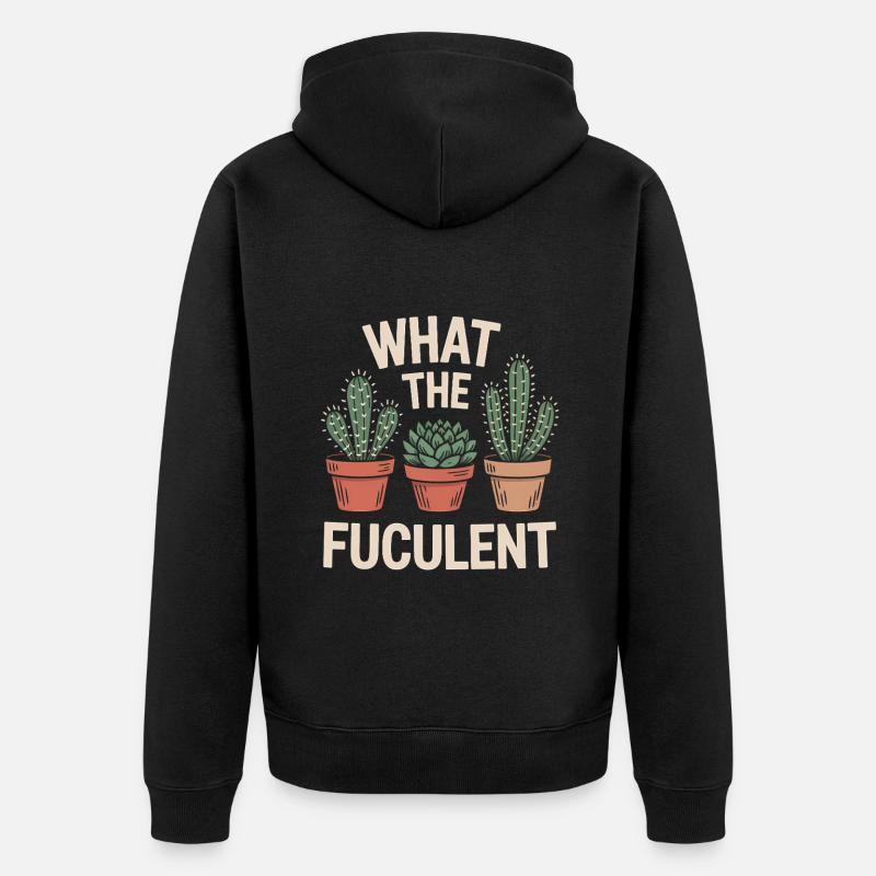 Qu’est-ce que le Fucculent - Veste à capuche bio Premium Unisexe - noir