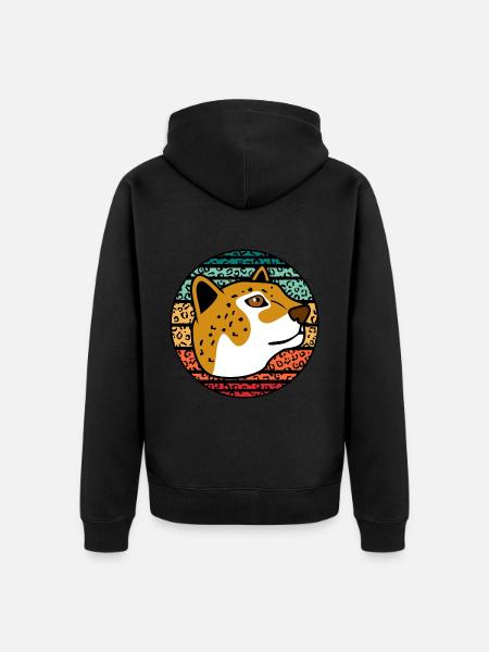 Jaguar - Unisex Premium Bio Zip Hoodie - Schwarz