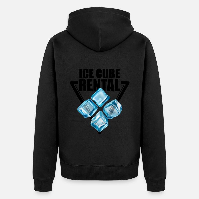 Location de glaçons - Veste à capuche bio Premium Unisexe - undefined