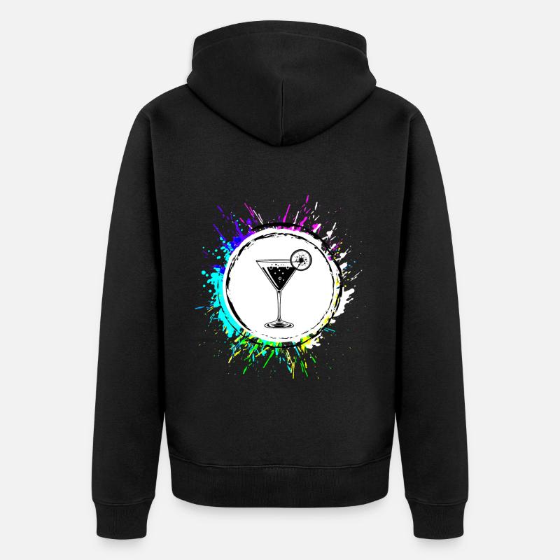 Tequilla Alcool - Veste à capuche bio Premium Unisexe - noir