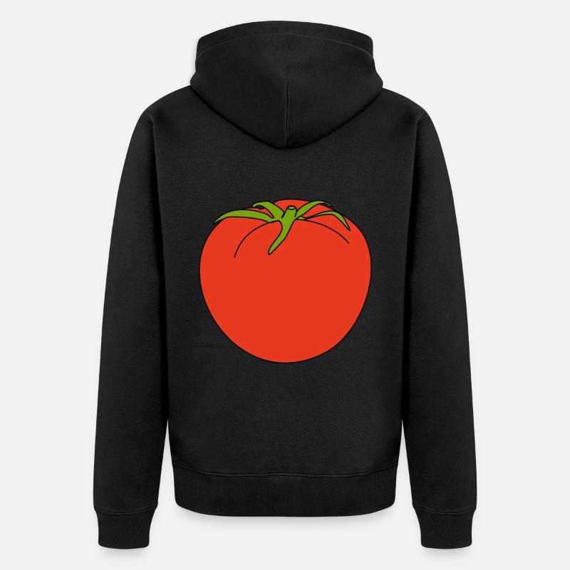 Tomate - Veste à capuche bio Premium Unisexe - noir