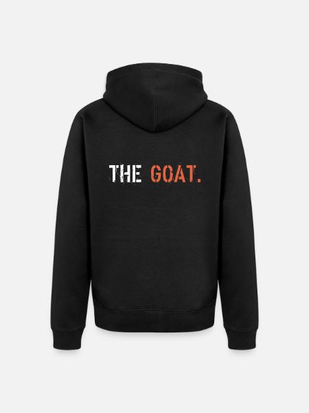 The Goat - Veste à capuche bio Premium Unisexe - noir