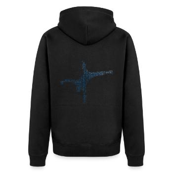 Break Dance Breakdance Hommes Bboy Hiphop - Veste à capuche bio Premium Unisexe - noir - Dos - Nico (187cm)