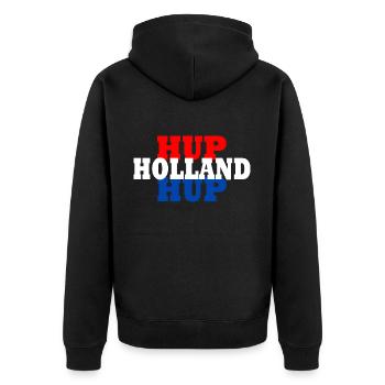 Hup holland hup - Veste à capuche bio Premium Unisexe - noir - Dos - Nico (187cm)