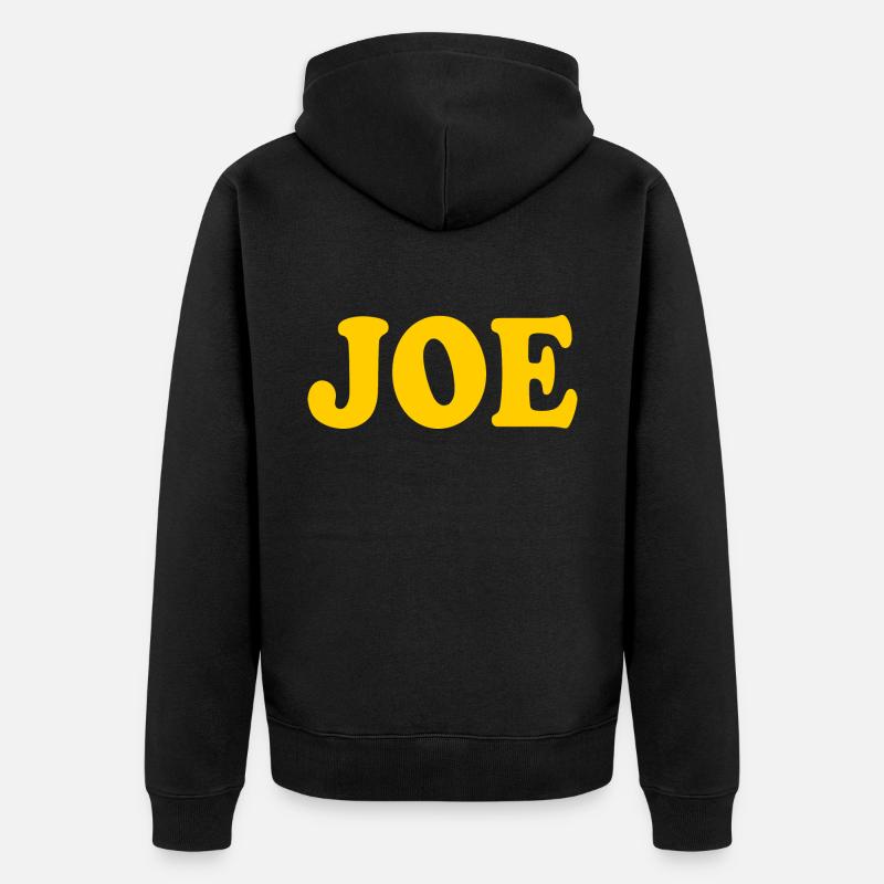 Joe - Veste à capuche bio Premium Unisexe - noir