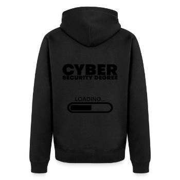 Chargement du degré de cybersécurité 4 - Veste à capuche bio Premium Unisexe - noir - Dos - Nico (187cm)