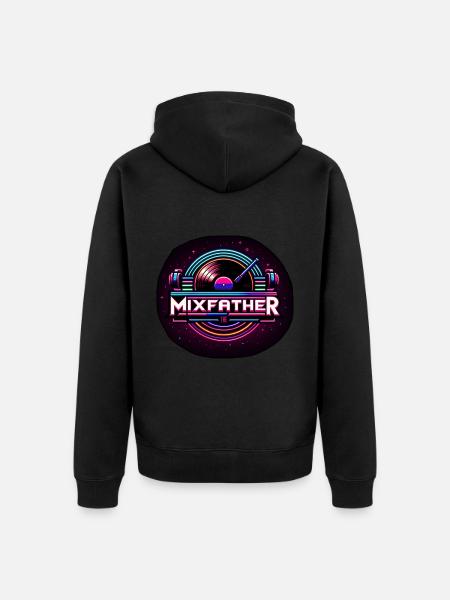 The Mixfather 12 - Unisex Premium Bio Zip Hoodie - Schwarz