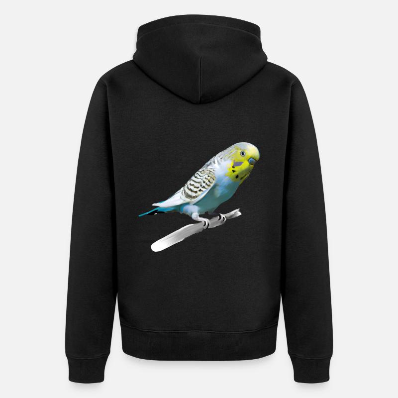 Perruche sucrée - Veste à capuche bio Premium Unisexe - noir