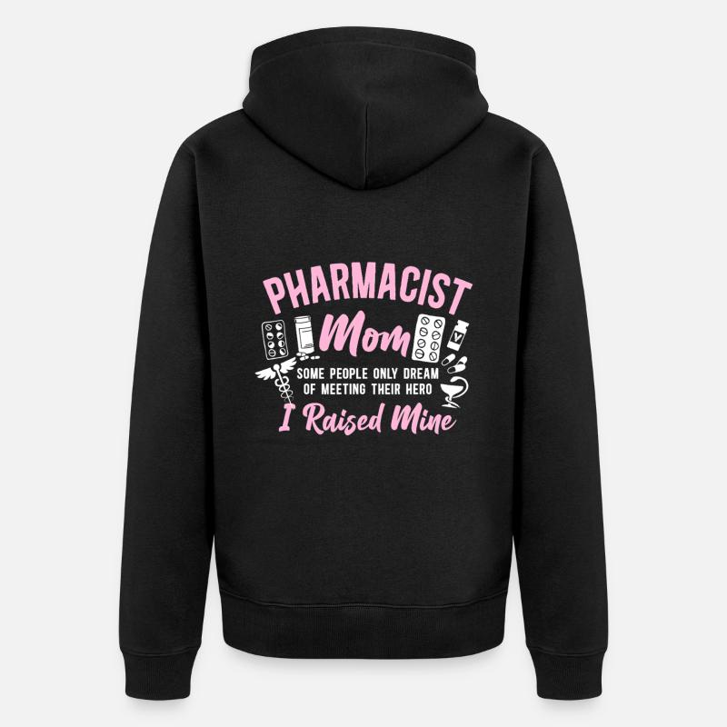 Technicien en pharmacie - Veste à capuche bio Premium Unisexe - noir