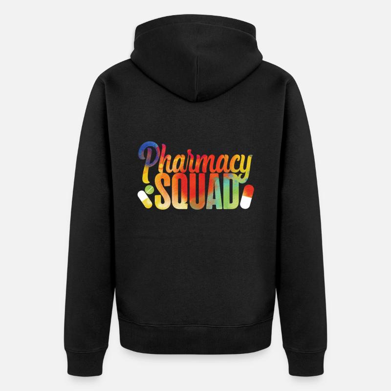 Pharmacy Tech Technician - Unisex Premium Organic Zip Hoodie - black