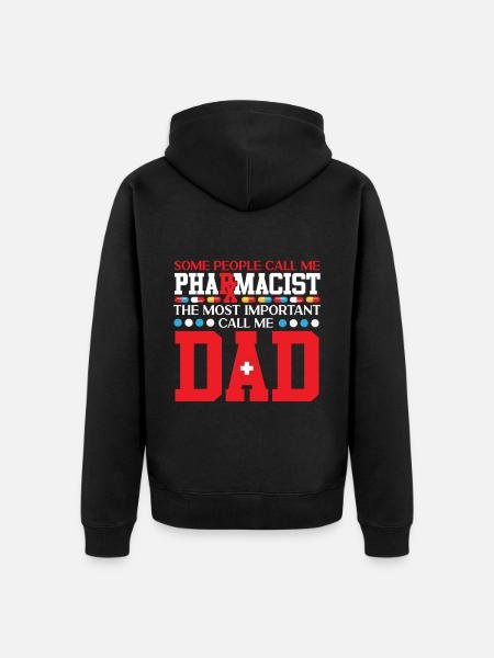 Pharmacy Tech Technician - Unisex Premium Bio Zip Hoodie - Schwarz