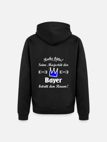 Les régents de Bavière - Veste à capuche bio Premium Unisexe - noir