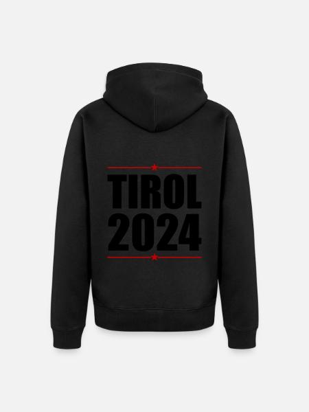 Tyrol 2024 - Unisex Premium Organic Zip Hoodie - black