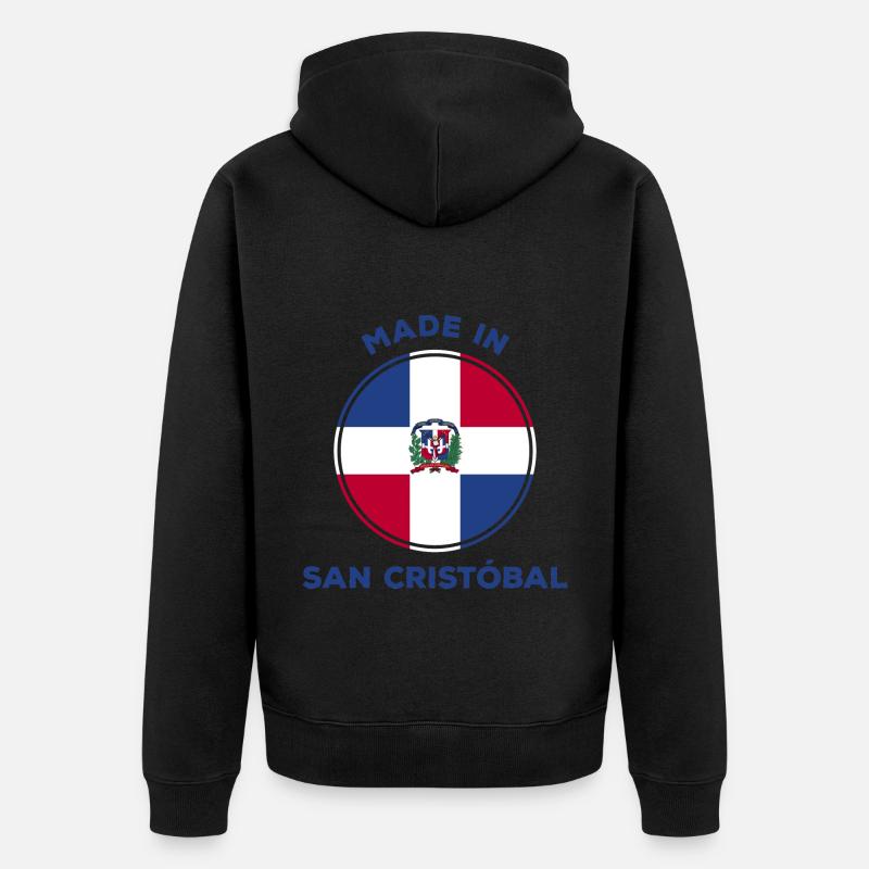 San Cristobal - Veste à capuche bio Premium Unisexe - noir