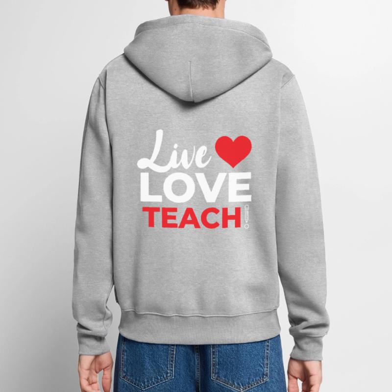 Enseignant École primaire Enseignant Enseignant École secondaire Veste à capuche bio Premium Unisexe