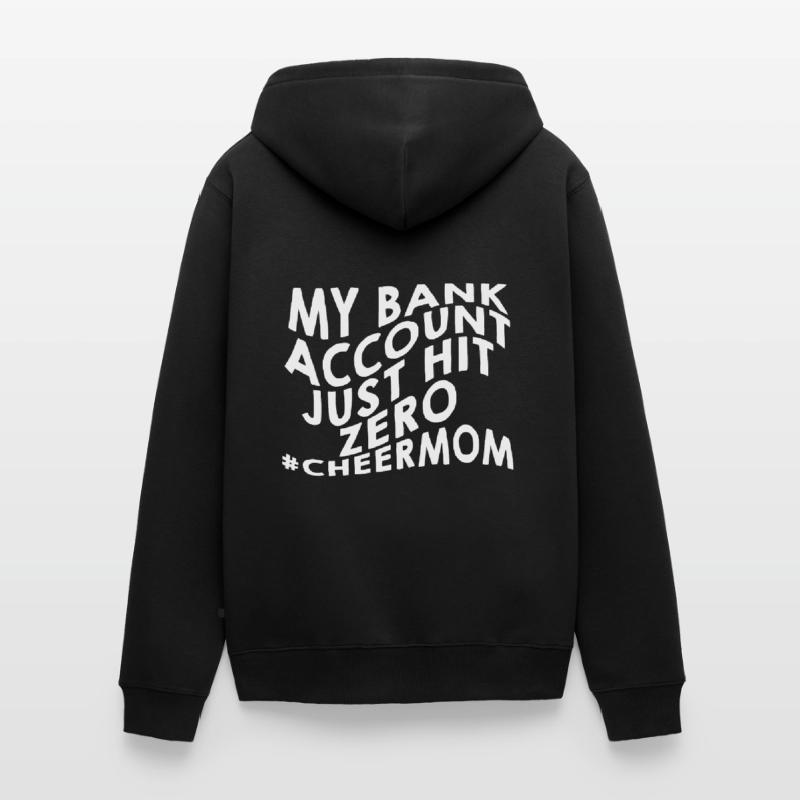Mon compte bancaire vient d’atteindre zéro 2 Veste à capuche bio Premium Unisexe