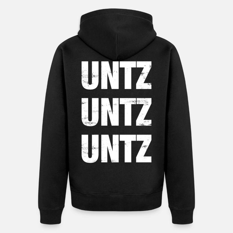 Techno - Veste à capuche bio Premium Unisexe - noir