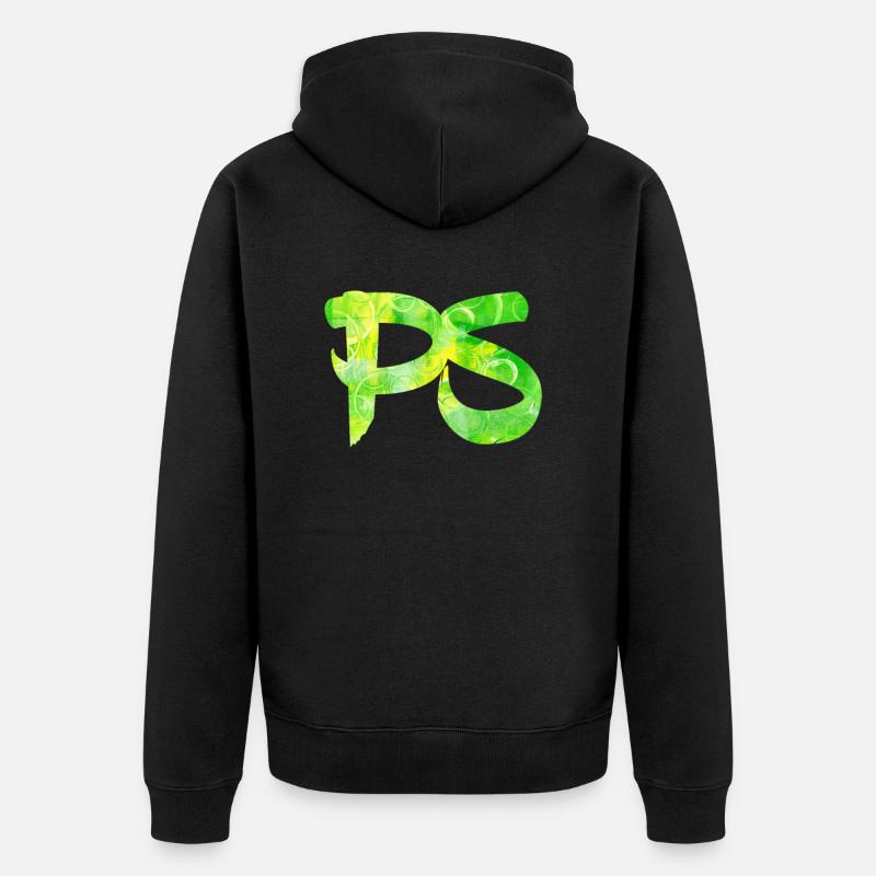 Ps Force de cheval - Veste à capuche bio Premium Unisexe - noir