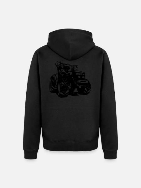Traktor - Unisex Premium Bio Zip Hoodie - 