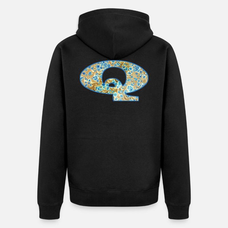 q e 243 - Veste à capuche bio Premium Unisexe - noir